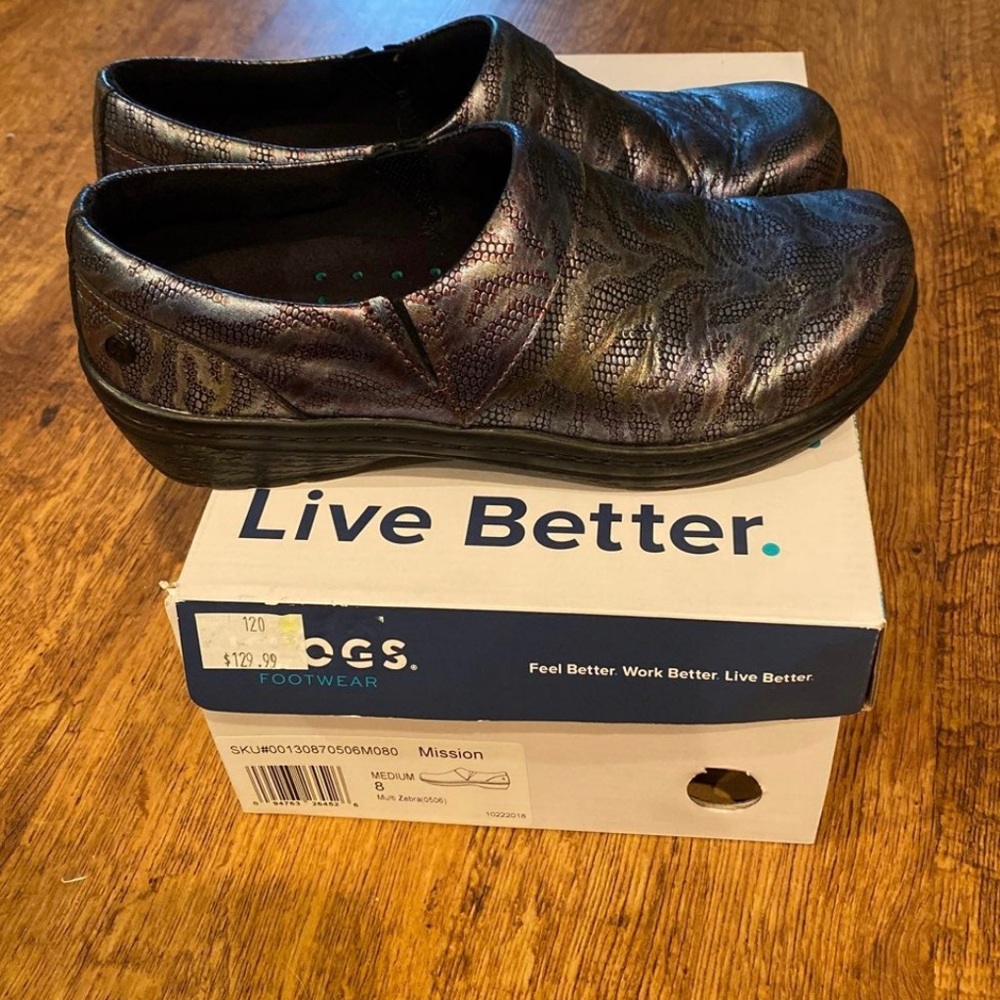 Klogs, nursing shoes. Size 8. Worn once